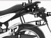 Kofferbeugel set Suzuki SFV 650 Gladius