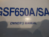 Instructieboekje Suzuki GSF 600 650 Bandit 