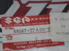 Sticker Suzuki GSX R 1100