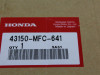 Achter remklauw Honda FMX 650