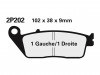 Remblokken voor Honda ST 1100 Pan European