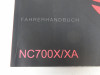 Fahrerhandbuch Honda NC 700 X