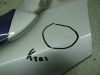 Rechter achterkant BMW K 1200 RS