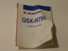 Instructieboekje Suzuki GSX R 750