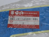 Sticker Suzuki DR 600 R