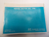 Fahrerhandbuch Honda VT 750 Shadow