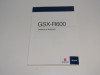 Fahrerhandbuch Suzuki GSX R 600