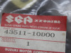 Main step holder right Suzuki GSF 400 Bandit