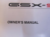 Instructieboekje Suzuki GSX S 1000