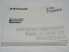Instructieboekje Kawasaki Z 750