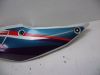 Rechter achterkant Yamaha FZR 600