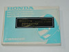 Instructieboekje Honda CBR 600 F
