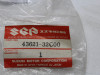 Pillion step left  Suzuki GSX R 750