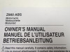 Manuel Kawasaki Z 900