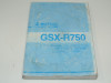 Instructieboekje Suzuki GSX R 750