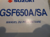 Instructieboekje Suzuki GSF 600 650 Bandit 