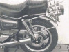 Suitcase bracket set Honda CM 400 T 