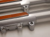 Fork pipe outside Harley Davidson Softtail