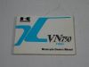 Fahrerhandbuch Kawasaki VN 700  750