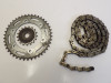 Chain and sprocket kit Yamaha TDM