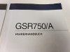Fahrerhandbuch Suzuki GSR 750