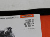 Instruction manual KTM RC125