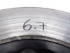 Rear brake disc Kawasaki KZ 750 B Twin