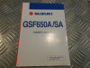 Instructieboekje Suzuki GSF 600 650 Bandit 