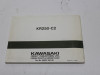 Instructieboekje Kawasaki KR-1S