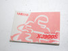 Instructieboekje Yamaha XJ 900 S Diversion