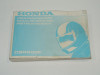Fahrerhandbuch Honda CBR 600 F