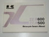 Instructieboekje Kawasaki ZZR 600