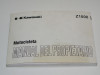 Fahrerhandbuch Kawasaki Z 1000