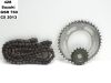 Ketting en tandwielset Suzuki GSR 750