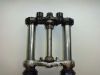 Front pipes complete Honda TRANSALP