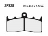 Braking pads front BMW R 1100 S