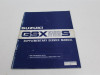 Werkplaatshandboek Suzuki GSX 1100