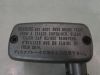 Front brake master cylinder  Honda VFR 750