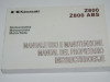Manuel Kawasaki Z 800
