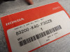 Rechter zijkuip Honda Overige Honda