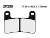 Braking pads front Suzuki GSX R 600