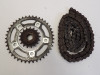 Ketting en tandwielset Honda VT 750 Shadow