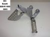 Main step holder right Suzuki GSX R 1000