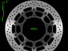 Brake disc front Yamaha YZF R1