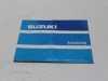 Instructieboekje Suzuki RG 250