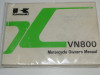 Manuel Kawasaki VN 800