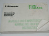 Instructieboekje Kawasaki Z 1000