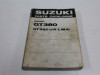 Parts book Suzuki GT 380