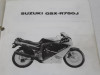 Teilebuch Suzuki GSX R 750