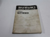 Onderdelenboek Suzuki GT 550